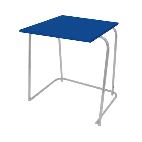 Heavy Duty Nesting Exam Desk - Light Grey Frame - Royal Oak